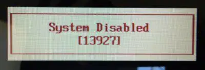 mật khẩu bios bị vô hiệu hóa