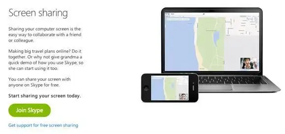 chia sẻ màn hình skype