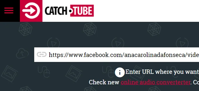 Trang web tải xuống video miễn phí catch.tube