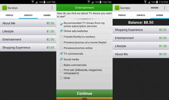 Khảo sát khi di chuyển