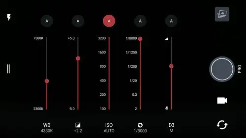 Cài đặt máy ảnh HTC 10
