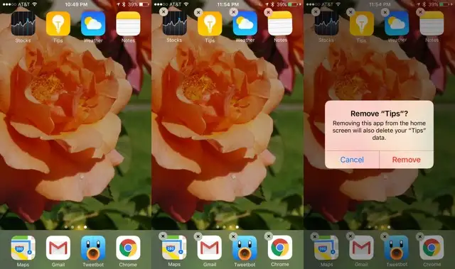 Cách loại bỏ các ứng dụng Apple vô dụng