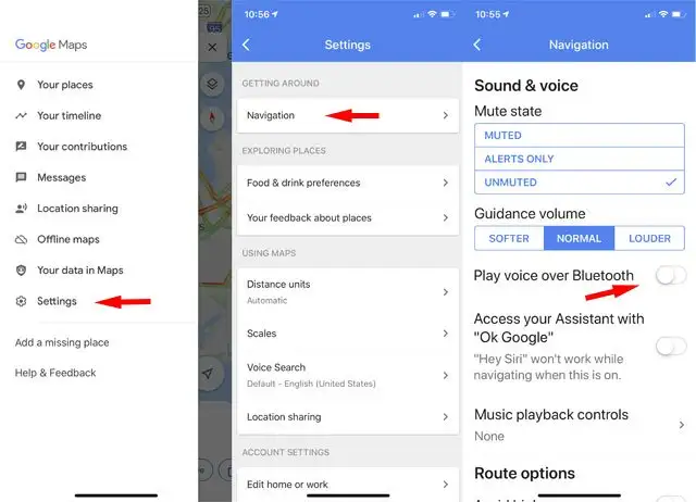 Google Maps: Nghe điều hướng bằng giọng nói qua loa ô tô của bạn