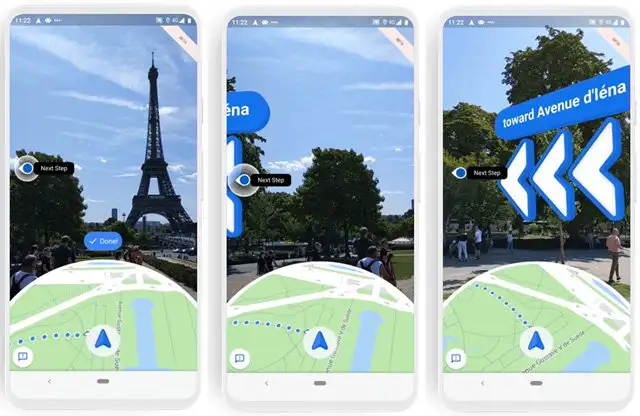 Google Maps: Xem trực tiếp