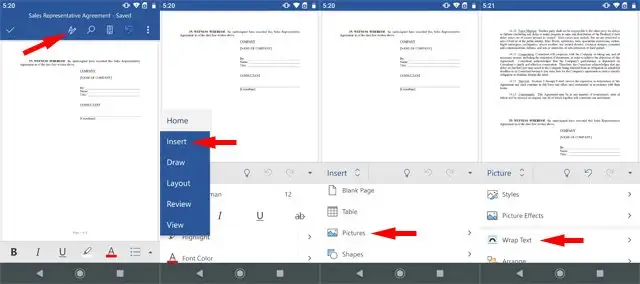 Thêm chữ ký vào tài liệu Word