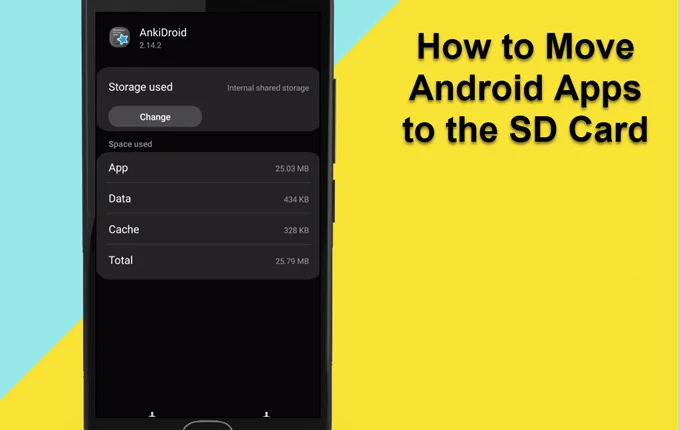 Cách chuyển ứng dụng sang thẻ SD trên Android

