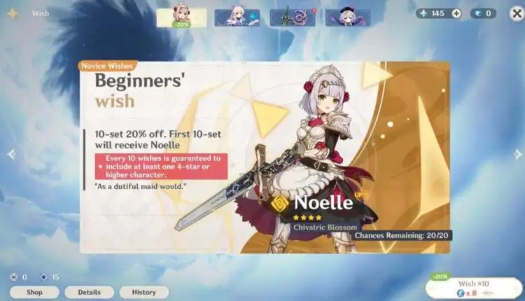 Làm thế nào để có được điều ước trong Genshin Impact
