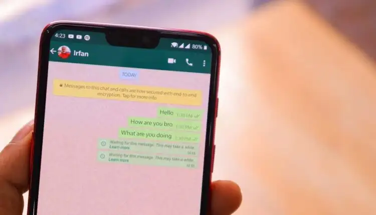 Cách khắc phục lỗi chờ tin nhắn này trên WhatsApp
