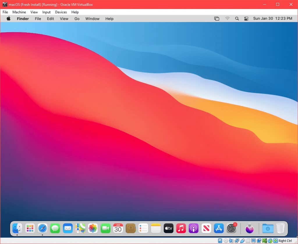 Cach cai dat macOS Big Sur trong VirtualBox tren Windows